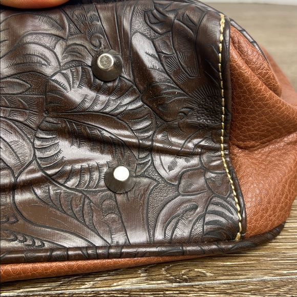 Montana West Brown & Pink Western Studded Tote Handbag NWT - Picture 13 of 16